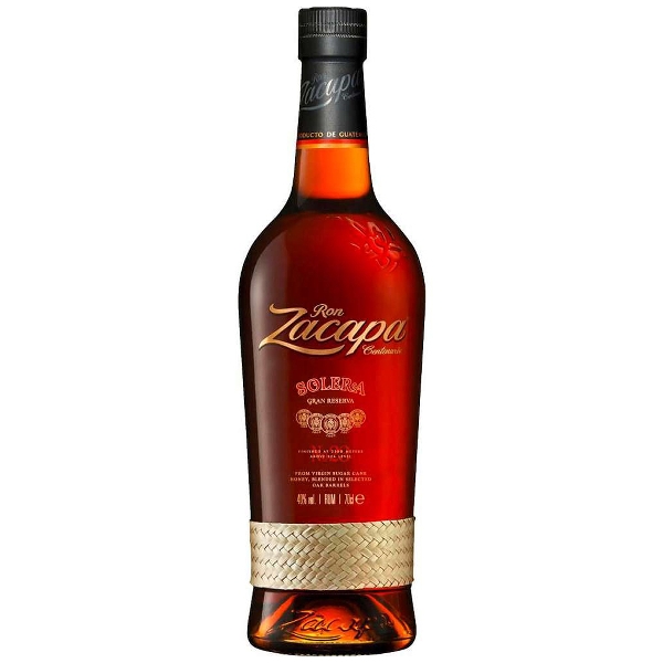 Ron Zacapa Solera Gran Reserva 40 % mit 2 Gläsern