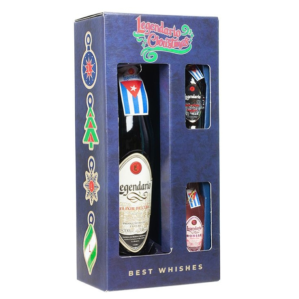 Legendario Elixir de Cuba Set Navidad mit 2 Miniaturen