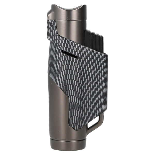 Formula Crocodile Avento Jet Feuerzeug 3-fach grau