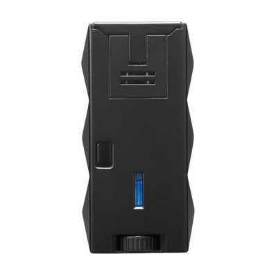 Colibri Quasar II Jet Feuerzeug schwarz mit Bohrer