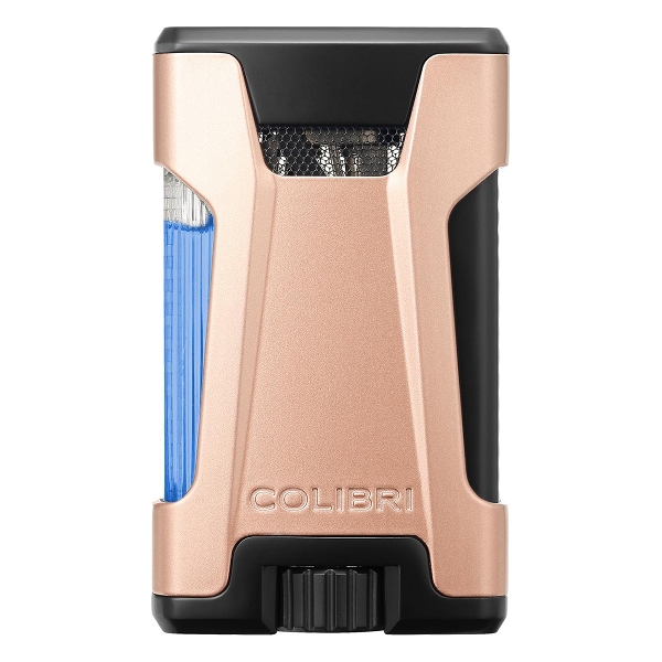 Colibri Rebel II Jet Feuerzeug roségold, 2-fach